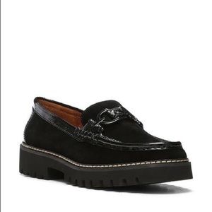Donald Pliner Helioci Loafers in Black
